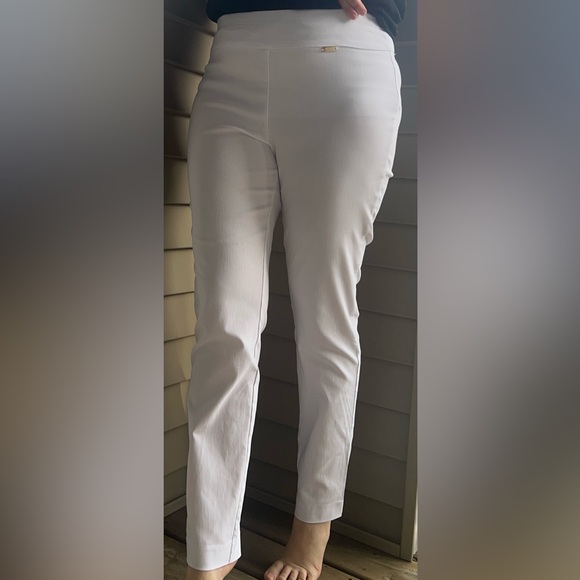 INC International Concepts Pants - 🆕 I.N.C. International Concepts White Women's Skinny Pants - Size 12